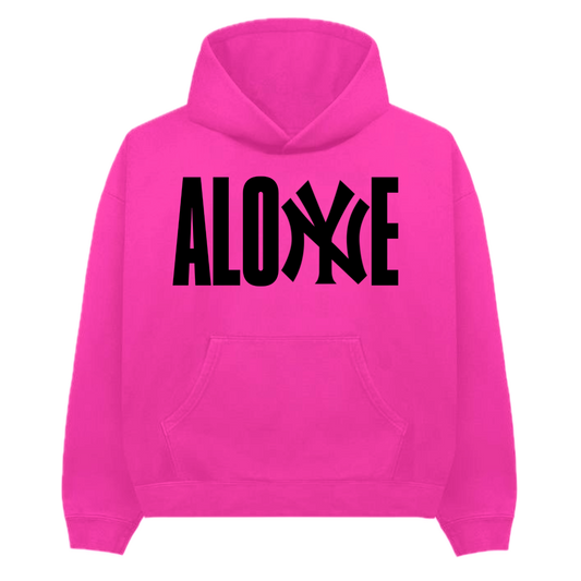 Alone hoodie - Concrete rosé